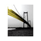 Sea Bridge Canvas Wall Art Nostalgic Stunning Scenery Wall Decor in Dark Color for Room Clearhalo 'Arts' 'Canvas Art' 1659640