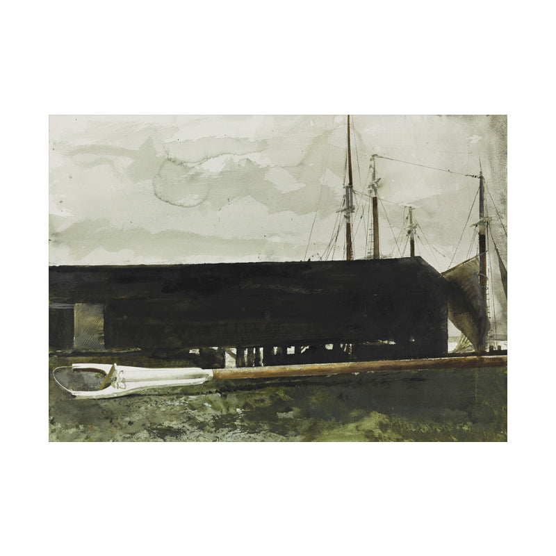 Kitchenware Canvas Art Textured Farmhouse Style Family Room Painting in Dark Color Clearhalo 'Art Gallery' 'Canvas Art' 'Country Art Gallery' 'French Country' 'Rustic' Arts' 1659695