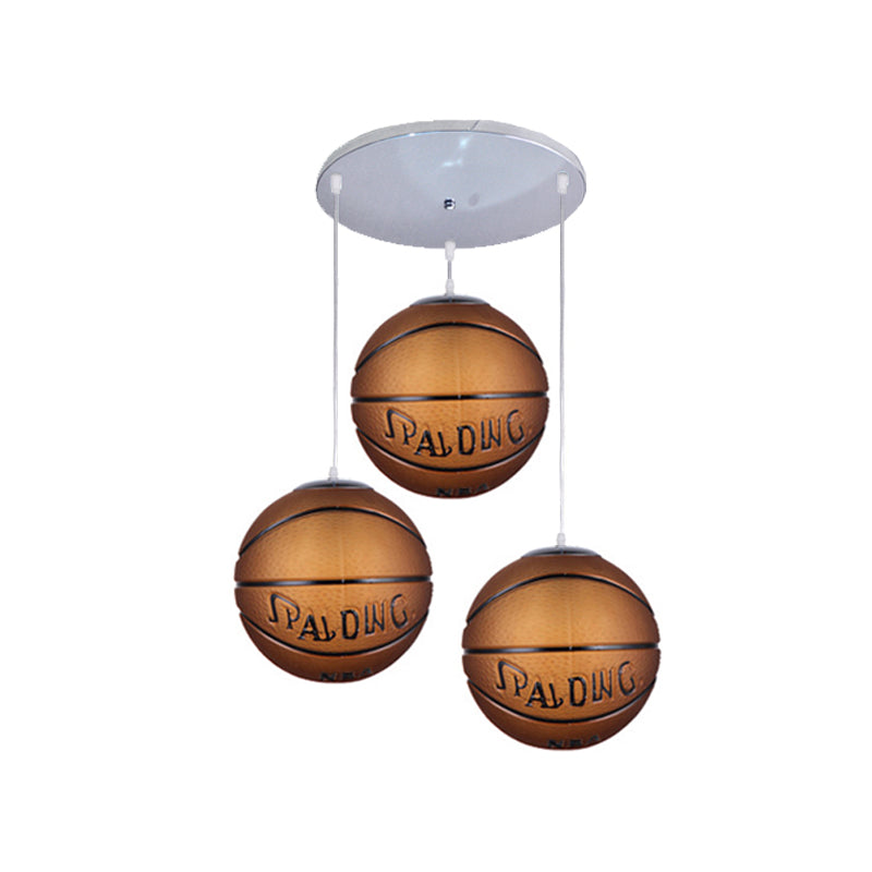 Hanging Lamps for Bedroom, 3 Lights Modern Ceiling Fixture in Chrome for Boys Clearhalo 'Ceiling Lights' 'Chandeliers' 'Glass shade' 'Glass' 'Pendant Lights' 'Pendants' Lighting' 167534