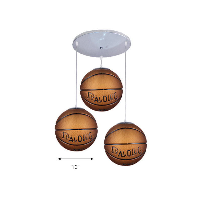 Hanging Lamps for Bedroom, 3 Lights Modern Ceiling Fixture in Chrome for Boys Clearhalo 'Ceiling Lights' 'Chandeliers' 'Glass shade' 'Glass' 'Pendant Lights' 'Pendants' Lighting' 167535