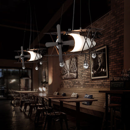 Glass for Chandelier Lights, Pendant Lighting Fixture with Plane Design for Boys Room Vintage Style Silver A Clearhalo 'Ceiling Lights' 'Chandeliers' 'Close To Ceiling Lights' 'Glass shade' 'Glass' Lighting' 167739