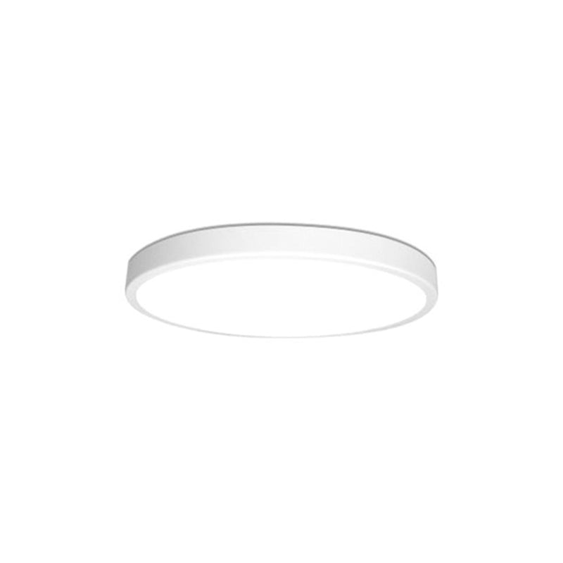 White LED Flush Mount Light, Ultra Thin Ceiling Lighting with Acrylic Shade for Bedroom Modern Style Clearhalo 'Ceiling Lights' 'Close To Ceiling Lights' 'Close to ceiling' 'Flush mount' Lighting' 168070