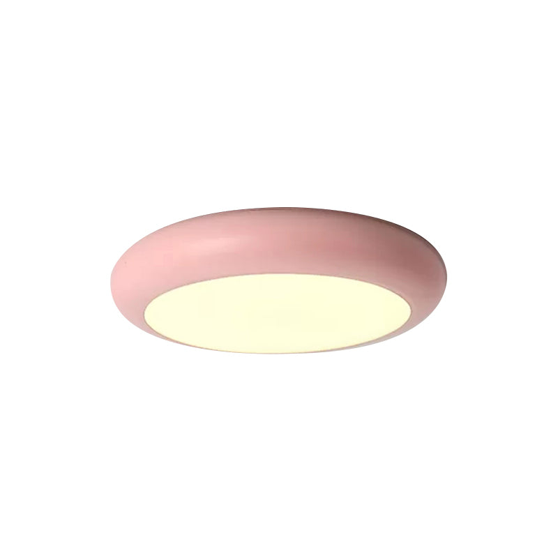 Bedroom Ceiling Lighting LED, Nordic Round Flush Mount Light Fixture for Children Clearhalo 'Ceiling Lights' 'Close To Ceiling Lights' 'Close to ceiling' 'Flush mount' Lighting' 168252