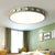 Drum Flush Mount Light, Contemporary Ceiling Light with Star Decoration for Kids Bedroom Green Clearhalo 'Ceiling Lights' 'Close To Ceiling Lights' 'Close to ceiling' 'Flush mount' Lighting' 168433