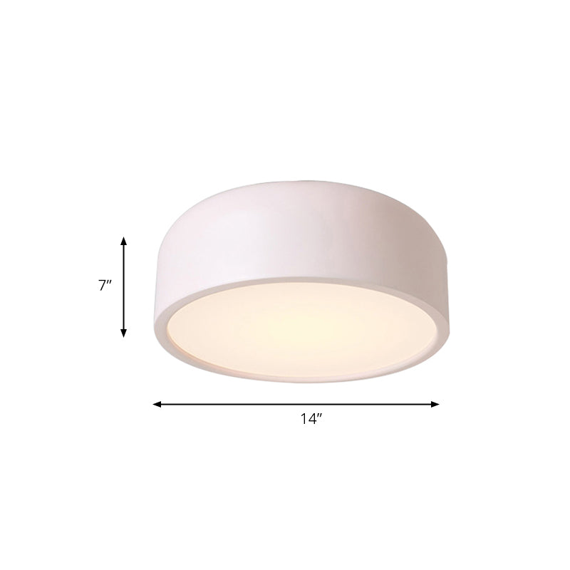 Bedroom Ceiling Light LED, Nordic Flush Mount Lighting with Acrylic Dome Shade for Kids Clearhalo 'Ceiling Lights' 'Close To Ceiling Lights' 'Close to ceiling' 'Flush mount' Lighting' 168516