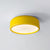 Bedroom Ceiling Light LED, Nordic Flush Mount Lighting with Acrylic Dome Shade for Kids Yellow Clearhalo 'Ceiling Lights' 'Close To Ceiling Lights' 'Close to ceiling' 'Flush mount' Lighting' 168526