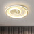 Acrylic Antler Flush Light Fixture Minimalist LED Close to Ceiling Lamp in Gold for Bedroom Gold Clearhalo 'Ceiling Lights' 'Close To Ceiling Lights' 'Close to ceiling' 'Flush mount' Lighting' 1687860