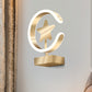 Star Acrylic Wall Light Fixture Contemporary LED Gold Wall Mount Lamp in Warm/White Light Clearhalo 'Wall Lamps & Sconces' 'Wall Lights' Lighting' 1687869