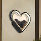 Heart/Cloud Wall Lighting Nordic Acrylic Black/White LED Wall Mounted Light Fixture for Bedroom Black Loving Heart Clearhalo 'Wall Lamps & Sconces' 'Wall Lights' Lighting' 1688467