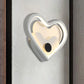 Heart/Cloud Wall Lighting Nordic Acrylic Black/White LED Wall Mounted Light Fixture for Bedroom White Loving Heart Clearhalo 'Wall Lamps & Sconces' 'Wall Lights' Lighting' 1688471