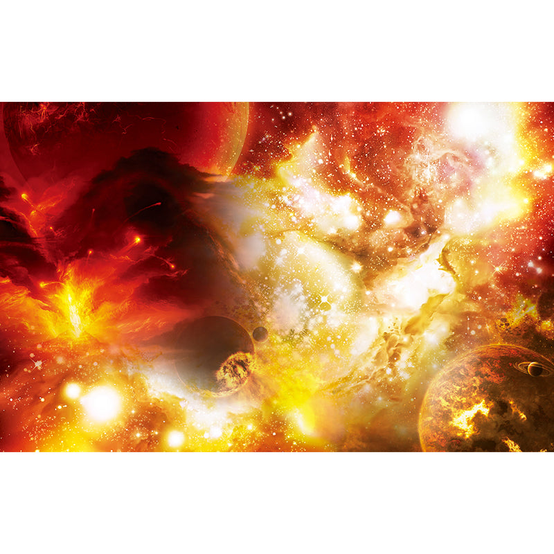 Dark Color Black Hole Mural Wallpaper Moisture Resistant Wall Art for Dining Room Clearhalo 'Wall Decor' 'Wall Mural' 1689166