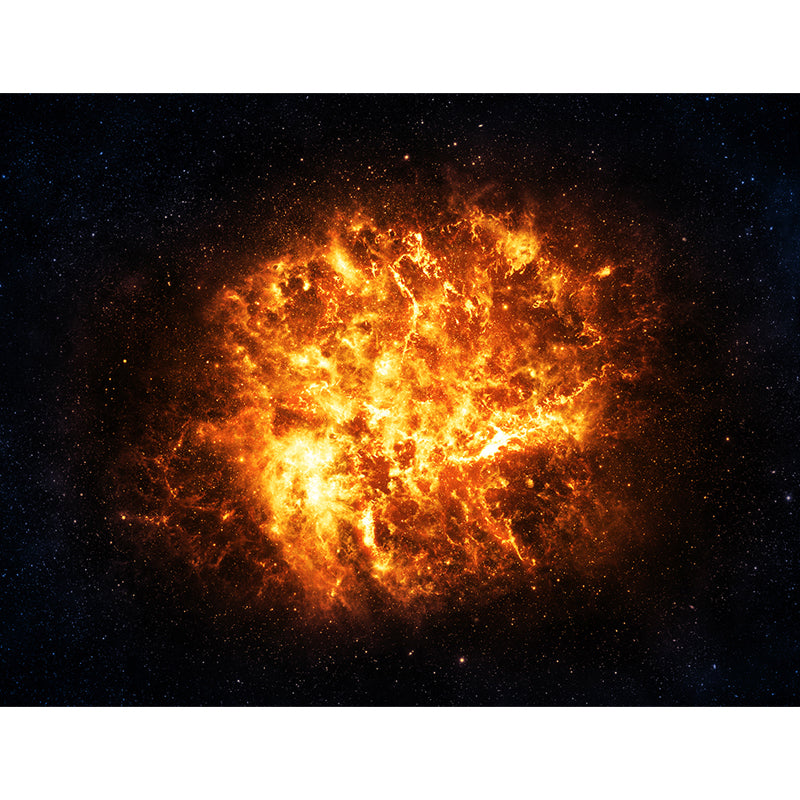 Dark Color Black Hole Mural Wallpaper Moisture Resistant Wall Art for Dining Room Clearhalo 'Wall Decor' 'Wall Mural' 1689171