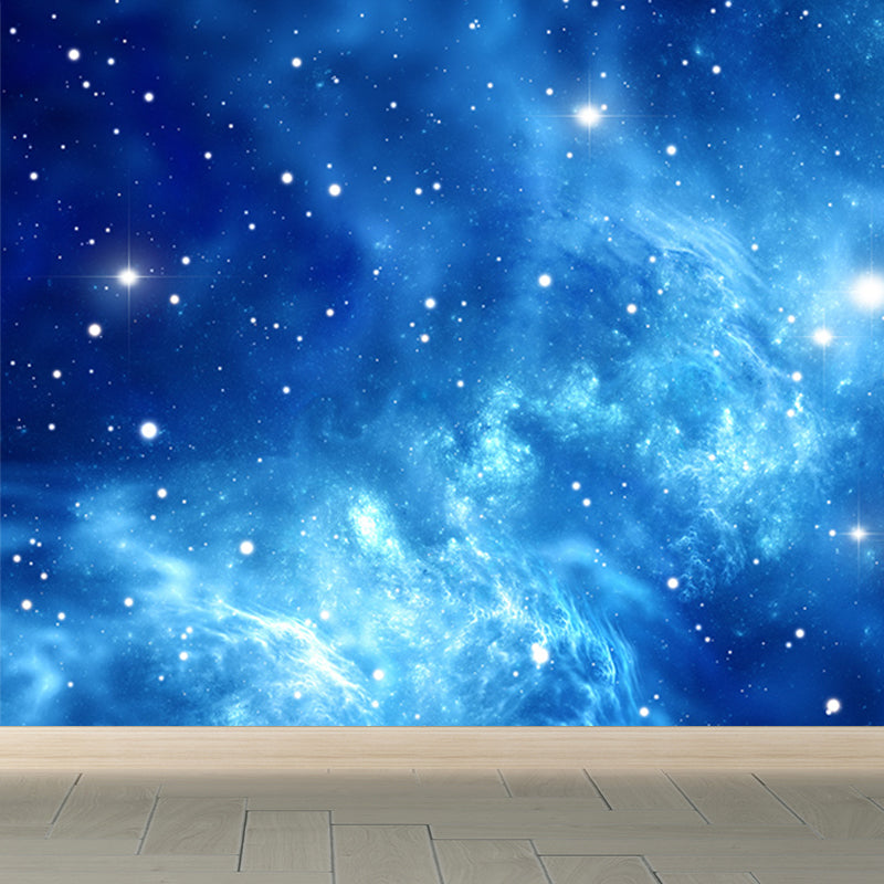 Non-Woven Decorative Wall Mural Modern Incredible Asterism Scenery Wall Covering Clearhalo 'Wall Decor' 'Wall Mural' 1689370
