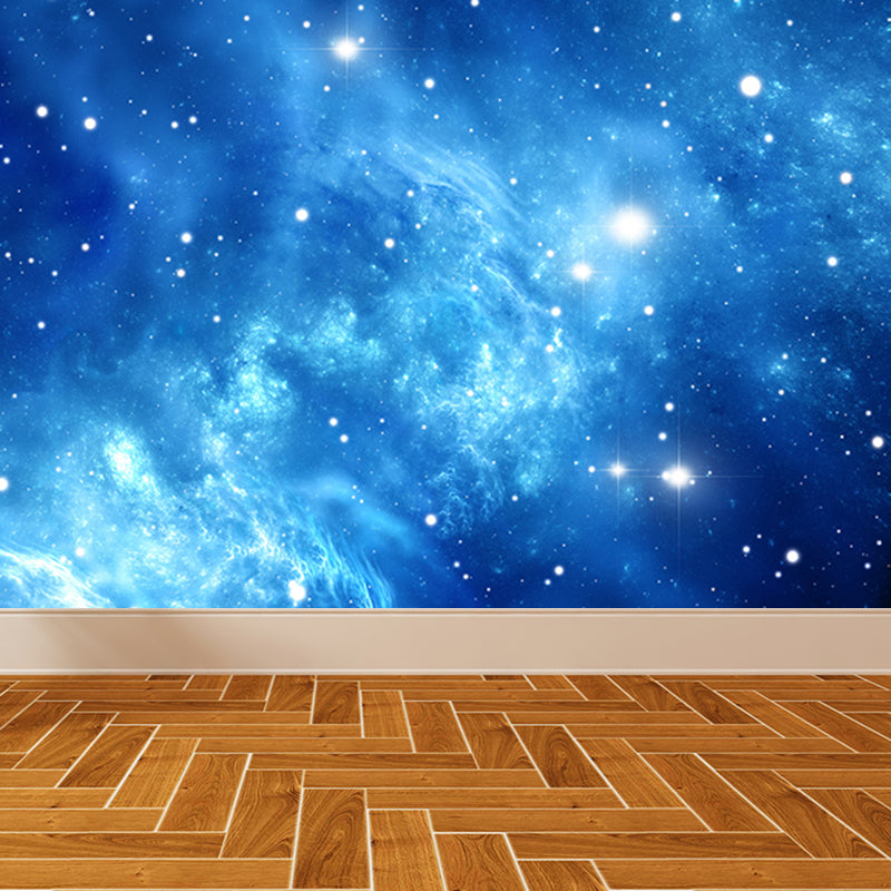 Non-Woven Decorative Wall Mural Modern Incredible Asterism Scenery Wall Covering Clearhalo 'Wall Decor' 'Wall Mural' 1689371