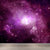 Dark Color Black Hole Mural Decal Universe Contemporary Stain Resistant Wall Decor Purple Clearhalo 'Wall Decor' 'Wall Mural' 1689389