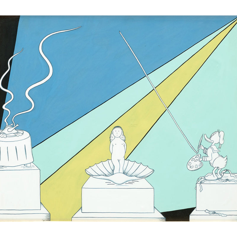 Illustration Style Figure Wall Mural Giant Wall Covering for Dining Room, Custom Clearhalo 'Wall Decor' 'Wall Mural' 1689497