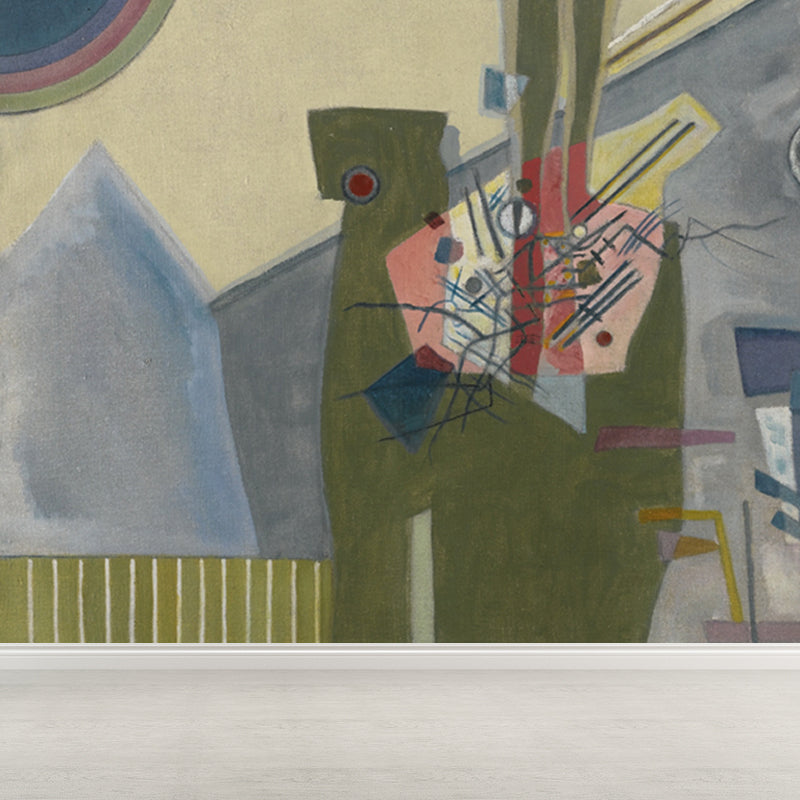 Indoor Decor Painting Mural Decal Personalized Modern Aesthetics Wall Art for Bedroom Clearhalo 'Wall Decor' 'Wall Mural' 1689651