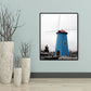 Contemporary Windmill Canvas Wall Art Bright Color Textured Wall Decor for Bedroom Clearhalo 'Art Gallery' 'Canvas Art' 'Contemporary Art Gallery' 'Modern' Arts' 1689969