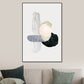 Textured Abstract Geometric Wall Art Nordic Canvas Paint for Dining Room, Multiple Sizes Clearhalo 'Arts' 'Canvas Art' 1690206