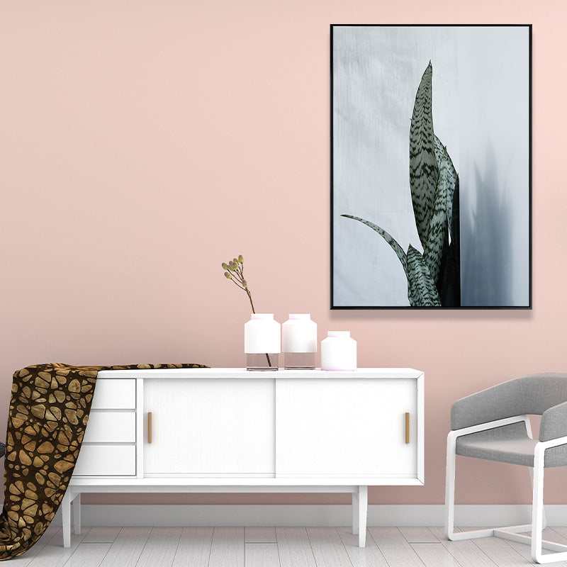 Plant Wall Art Print Decorative Modern for Guest Room Canvas, Multiple Size Available Green Design 2 Clearhalo 'Art Gallery' 'Canvas Art' 'Contemporary Art Gallery' 'Modern' Arts' 1690468