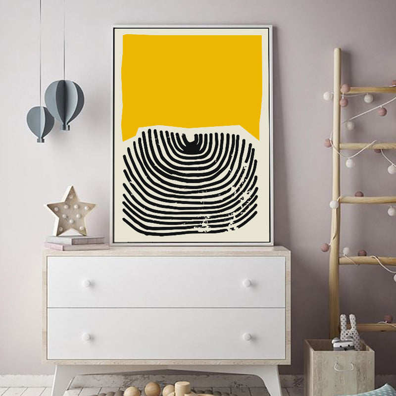 Scandinavian Geometric Canvas Light Color Wall Art Decor for Parlor, Multiple Size Options Clearhalo 'Arts' 'Canvas Art' 1690537