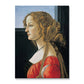 Vintage Style Teenagers Painting Europe Maiden Image in Light Color Wall Art Decor Clearhalo 'Arts' 'Canvas Art' 1690643