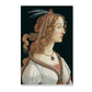 Vintage Style Teenagers Painting Europe Maiden Image in Light Color Wall Art Decor Clearhalo 'Arts' 'Canvas Art' 1690650