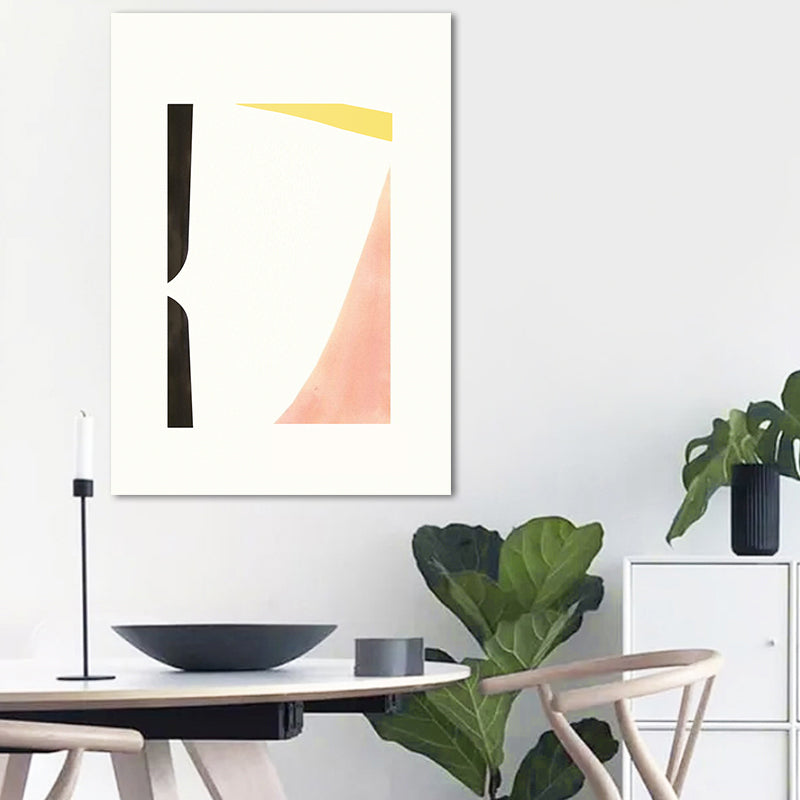 Irregular Abstract Pattern Wall Decor for Bedroom in Pastel Color, Multiple Sizes Clearhalo 'Arts' 'Canvas Art' 1690671