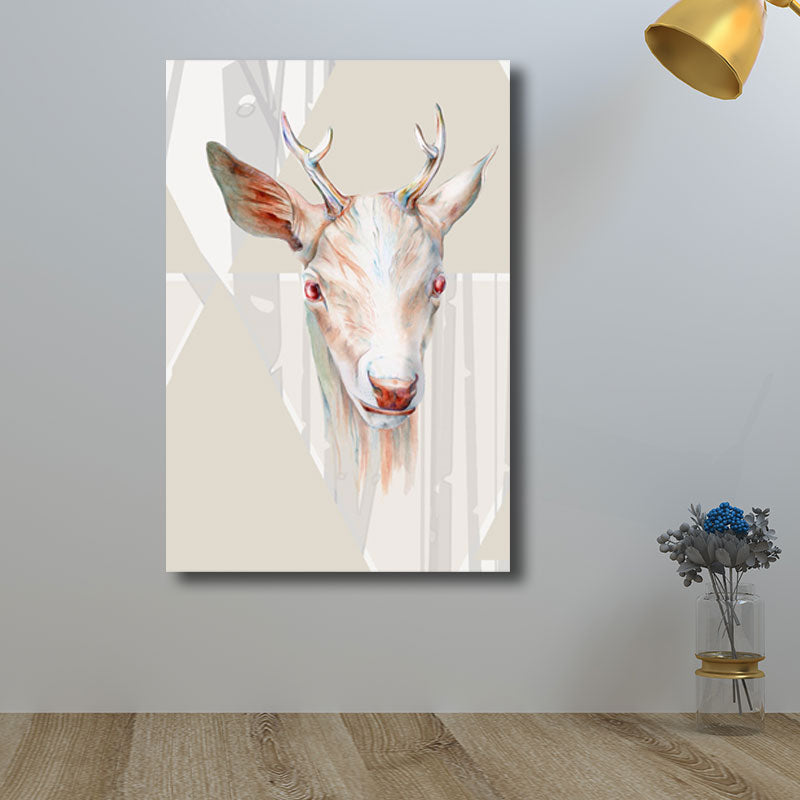 Colorful Wild Animal Wall Decor for Decoration Rustic Drawing Room Canvas Prints Clearhalo 'Art Gallery' 'Canvas Art' 'Kids' Arts' 1691176