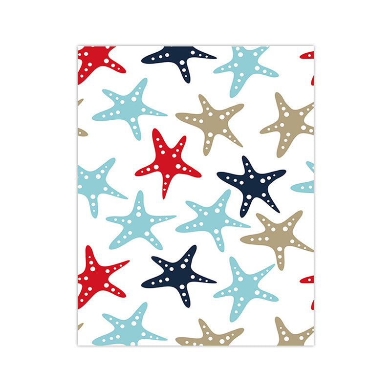 Scandinavian Nautical Element Wall Art Canvas Decorative Soft Color Painting for Guest Room Clearhalo 'Arts' 'Canvas Art' 1691288