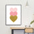 Loving Heart Wall Art Decorative Minimalist for Kids Bedroom Canvas Print in Pink Pink Clearhalo 'Art Gallery' 'Canvas Art' 'Kids' Arts' 1691296