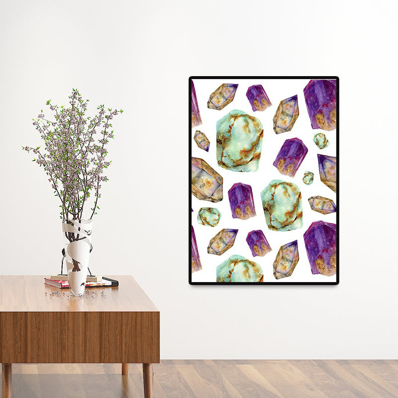 Spar Canvas Wall Art Green Modernist Painting for Great Room, Multiple Size Available Clearhalo 'Art Gallery' 'Canvas Art' 'Contemporary Art Gallery' 'Modern' Arts' 1691322