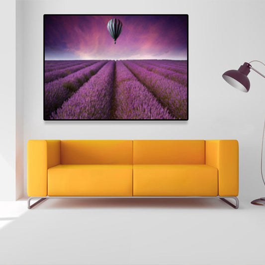 Light Color Scenery Wrapped Canvas Home Wall Art Decor for Bedroom, Multiple Sizes Clearhalo 'Art Gallery' 'Canvas Art' 'Contemporary Art Gallery' 'Modern' Arts' 1691532