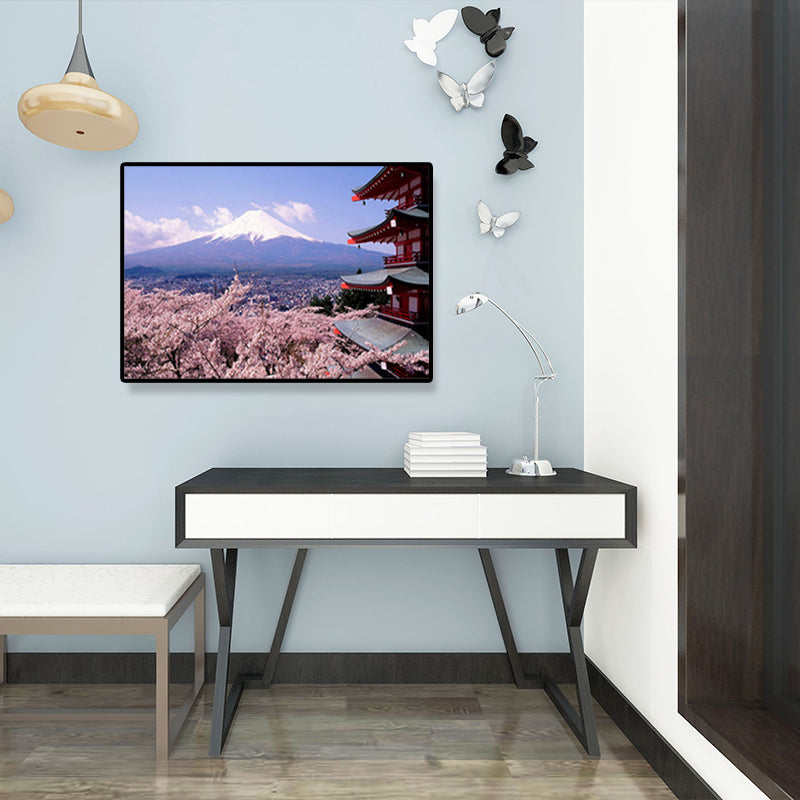 Canvas Home Decor Art Print Japanese Plant Paintings in Soft Color, Multiple Sizes Clearhalo 'Arts' 'Canvas Art' 1691653