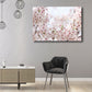 Light Color Sakura Canvas Print Floral Simplicity Home Wall Art Decor for Drawing Room Clearhalo 'Art Gallery' 'Canvas Art' 'Kids' Arts' 1691804