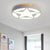 Wood LED Ceiling Light, Star Flush Mount Light with Acrylic Shade for Boys Bedroom Modern Style Grey Clearhalo 'Ceiling Lights' 'Close To Ceiling Lights' 'Close to ceiling' 'Flush mount' Lighting' 169210