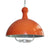 1 Head Extendable Domed Hanging Fixture Industrial Style Chrome/Red Aluminum Ceiling Pendant with Handle Orange Clearhalo 'Art Deco Pendants' 'Cast Iron' 'Ceiling Lights' 'Ceramic' 'Crystal' 'Industrial Pendants' 'Industrial' 'Metal' 'Middle Century Pendants' 'Pendant Lights' 'Pendants' 'Tiffany' Lighting' 16928