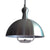 1 Head Extendable Domed Hanging Fixture Industrial Style Chrome/Red Aluminum Ceiling Pendant with Handle Chrome Clearhalo 'Art Deco Pendants' 'Cast Iron' 'Ceiling Lights' 'Ceramic' 'Crystal' 'Industrial Pendants' 'Industrial' 'Metal' 'Middle Century Pendants' 'Pendant Lights' 'Pendants' 'Tiffany' Lighting' 16929