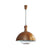 1 Head Extendable Domed Hanging Fixture Industrial Style Chrome/Red Aluminum Ceiling Pendant with Handle Brass Clearhalo 'Art Deco Pendants' 'Cast Iron' 'Ceiling Lights' 'Ceramic' 'Crystal' 'Industrial Pendants' 'Industrial' 'Metal' 'Middle Century Pendants' 'Pendant Lights' 'Pendants' 'Tiffany' Lighting' 16930
