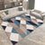 Simple Modern Rug in Grey and Brown Geometry Pattern Rug Polyester Stain-Resistant Carpet for Home Decoration Brown Clearhalo 'Area Rug' 'Modern' 'Rugs' Rug' 1693149