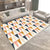 Simple Modern Rug in Grey and Brown Geometry Pattern Rug Polyester Stain-Resistant Carpet for Home Decoration Beige Clearhalo 'Area Rug' 'Modern' 'Rugs' Rug' 1693150