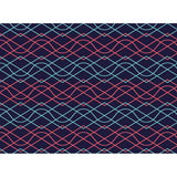 Black Bedroom Rug Modern Geometry Diamond Curved Line Pattern Area Rug Polyester Washable Carpet Clearhalo 'Area Rug' 'Modern' 'Rugs' Rug' 1693268