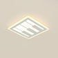 Piano Acrylic Flush Ceiling Light Modern LED White Flush Mount Lighting, Warm/White Light Clearhalo 'Ceiling Lights' 'Close To Ceiling Lights' 'Close to ceiling' 'Flush mount' Lighting' 1695104