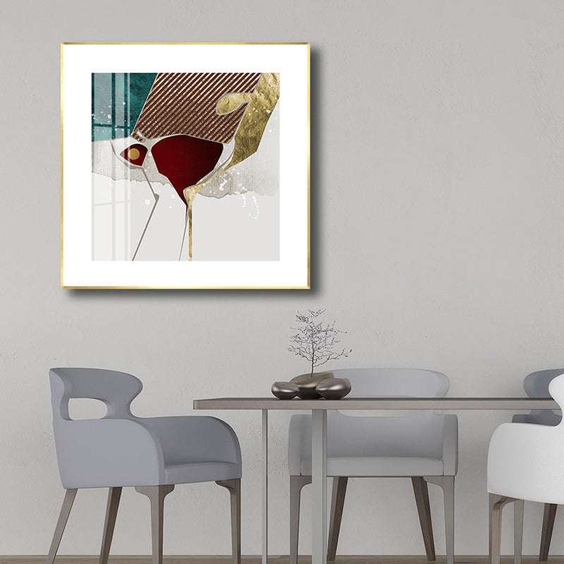 Light Color Abstract Wall Decor Textured Contemporary Style Girls Bedroom Canvas Clearhalo 'Art Gallery' 'Canvas Art' 'Contemporary Art Gallery' 'Modern' Arts' 1695685