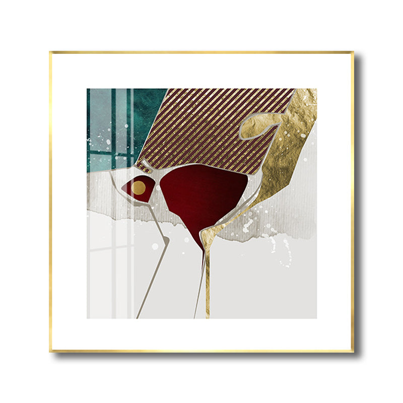 Light Color Abstract Wall Decor Textured Contemporary Style Girls Bedroom Canvas Clearhalo 'Art Gallery' 'Canvas Art' 'Contemporary Art Gallery' 'Modern' Arts' 1695687