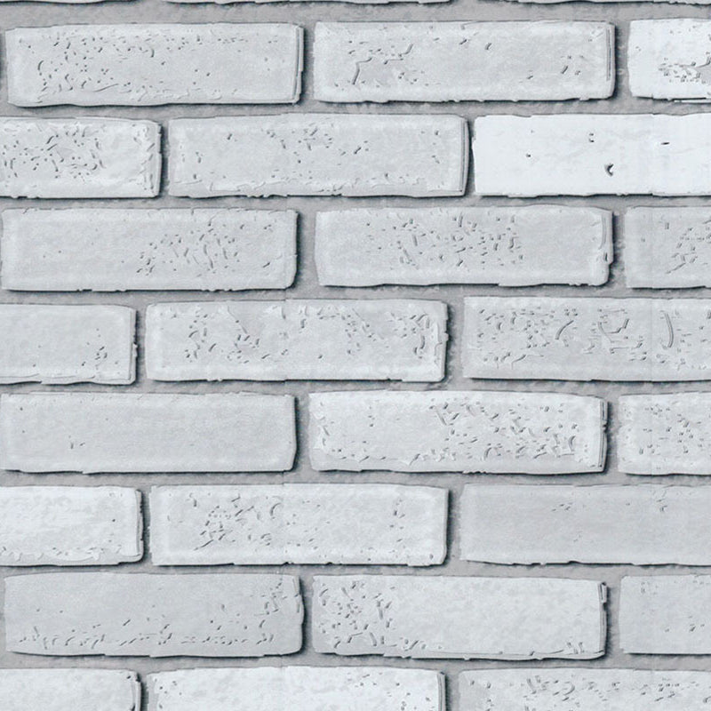 3D Effect Brick Wallpaper Peel and Paste Farmhouse Dining Room Wall Decor, 29.1-sq ft Clearhalo 'Country wall decor' 'Rustic' 'Wallpaper' Wall Decor' 1696530