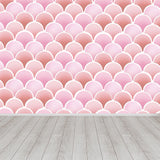 Fishscale Wall Covering Mural Modern Waterproofing Living Room Wall Decor, Custom Size Clearhalo 'Wall Decor' 'Wall Mural' 1696785