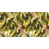 Large Tropical Wallpaper Mural Green Plant Leaves Wall Decor, Custom Size Available Clearhalo 'Wall Decor' 'Wall Mural' 1696831