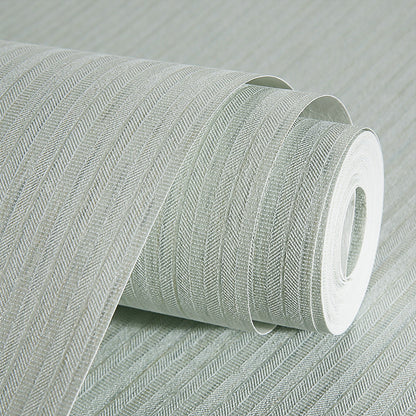 Elegant Stripe Print Wallpaper Bedroom Plain Color Wall Covering, 33' L x 20.5" W Dark Gray Clearhalo 'Modern wall decor' 'Modern' 'Wallpaper' Wall Decor' 1696883