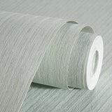 Elegant Stripe Print Wallpaper Bedroom Plain Color Wall Covering, 33' L x 20.5" W Dark Gray Clearhalo 'Modern wall decor' 'Modern' 'Wallpaper' Wall Decor' 1696883